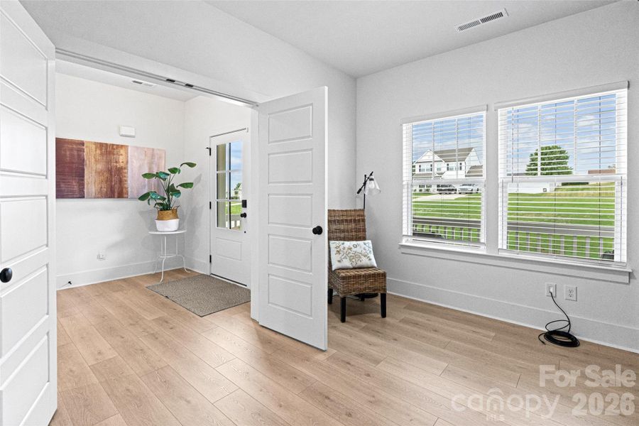 Furnished interior view inside a new home in , Statesville (Image 7).