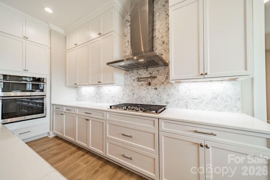 Furnished interior view inside a new home in , Clover (Image 15).