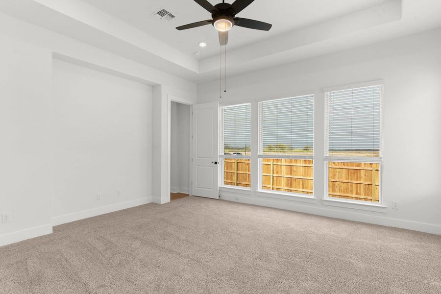 Spacious, unfurnished interior of a new home in The Grove at Blackhawk, Pflugerville (Image 18).