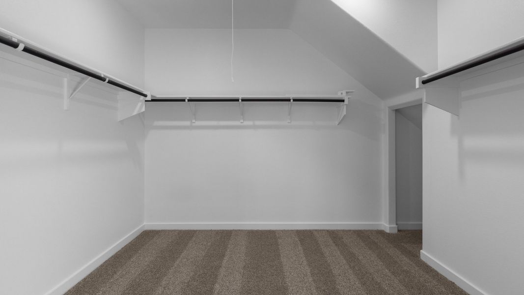 Representative unfurnished interior of a home built from the GLENWOOD by D.R. Horton in Northwest Passage, Midland (Image 16). Representative unfurnished interior of a home built from the GLENWOOD by D.R. Horton in Northwest Passage, Midland (Image 16).