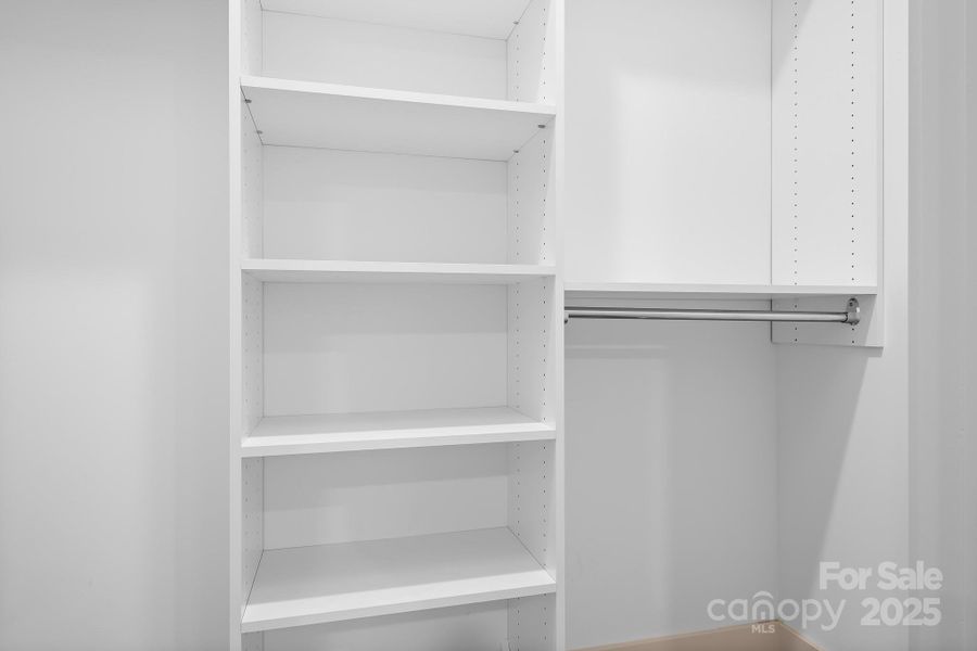 Thoughtfully designed closet systems!