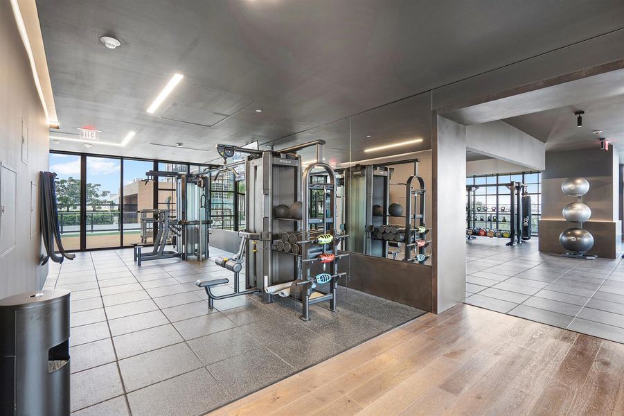 Exercise Room Exercise Room