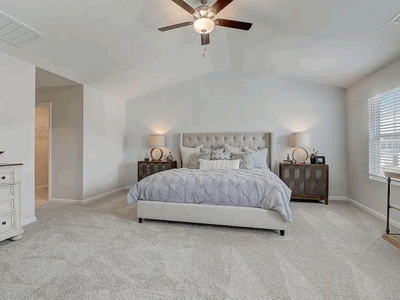 Furnished interior view inside a new home in Providence Station at Trolley Run, Aiken (Image 11).