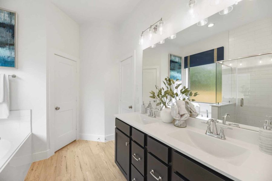 Furnished interior view inside a new home in Jordan Ranch, Fulshear (Image 13).