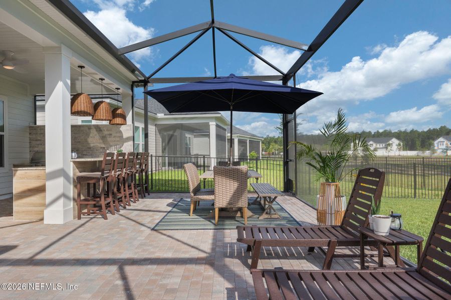 Exterior details and patio area of a home in , St. Augustine (Image 30).