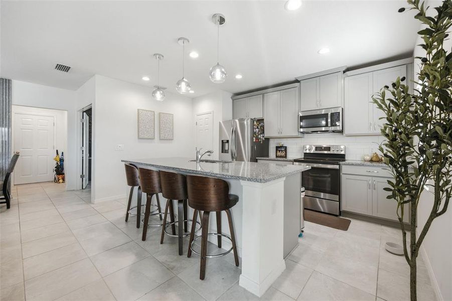Furnished interior view inside a new home in , Kissimmee (Image 13). Furnished interior view inside a new home in , Kissimmee (Image 13).