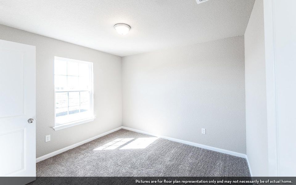 Representative unfurnished interior of a home built from the Blanco by CastleRock Communities in Lone Oak, San Antonio (Image 20).