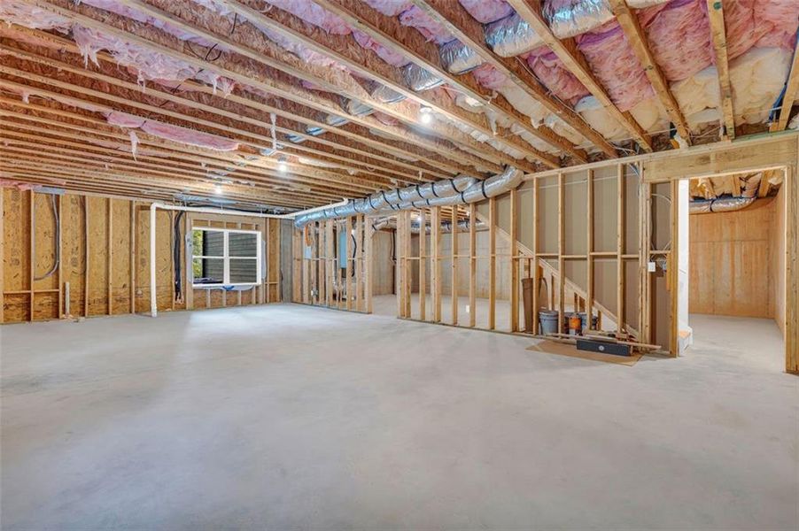 In-progress construction of a new home in , Monroe, GA (Image 59).