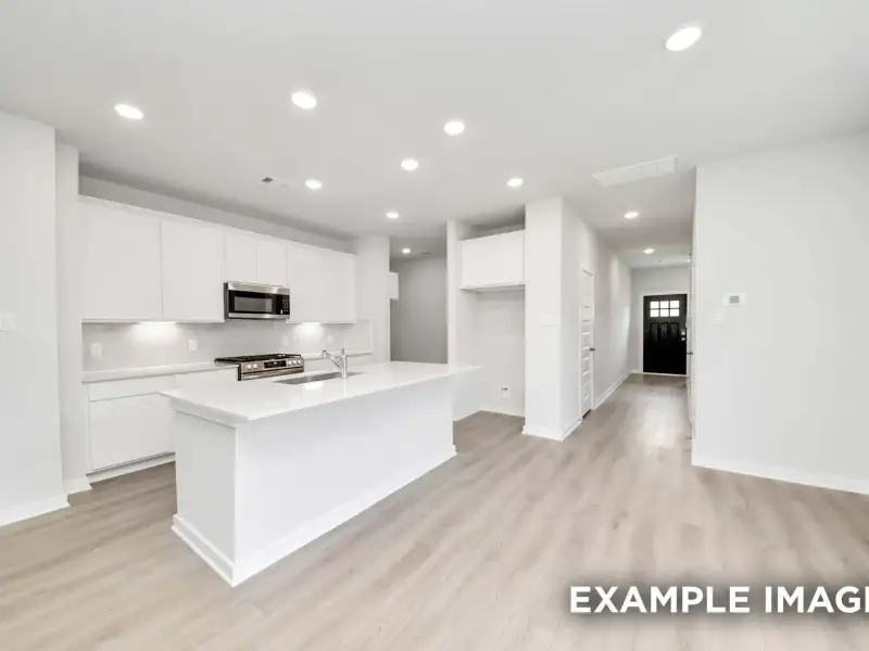 Furnished interior view inside a new home in Liberty Estates, Cleveland (Image 3).