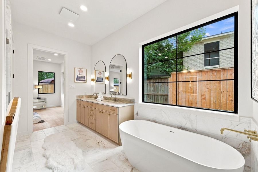 Master bath.