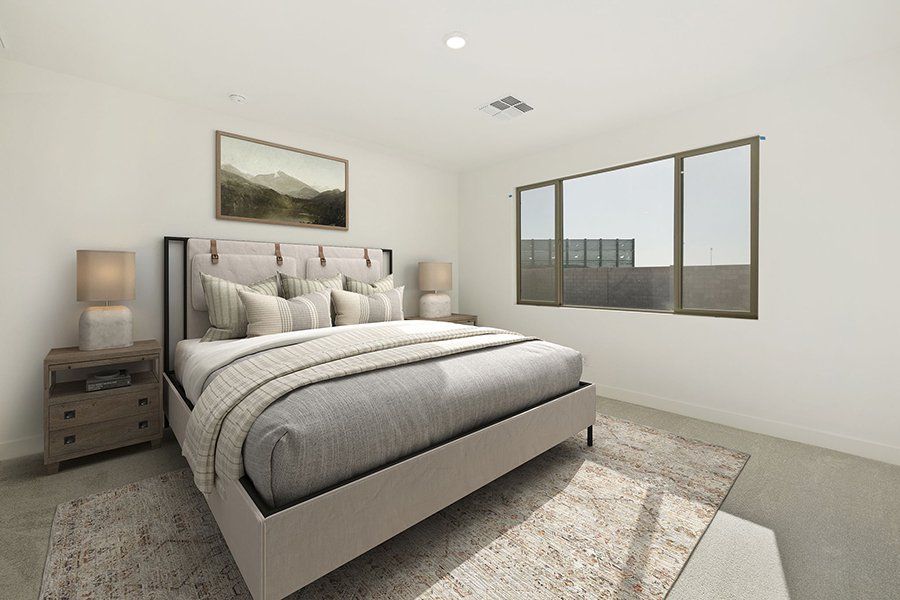 Furnished interior view inside a new home in Windrose V, Waddell (Image 6).