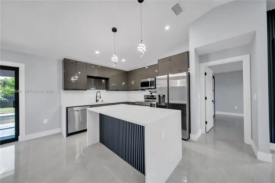 Furnished interior view inside a new home in , Cape Coral (Image 5).