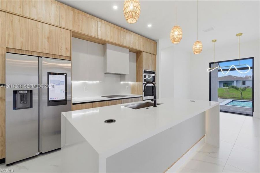 Furnished interior view inside a new home in , Cape Coral (Image 7).