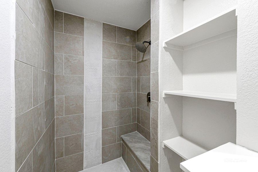 Close-up of interior finishes inside a home in , Hempstead (Image 10).