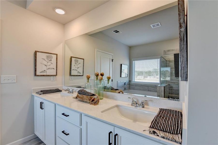 Furnished interior view inside a new home in , Auburn (Image 13).