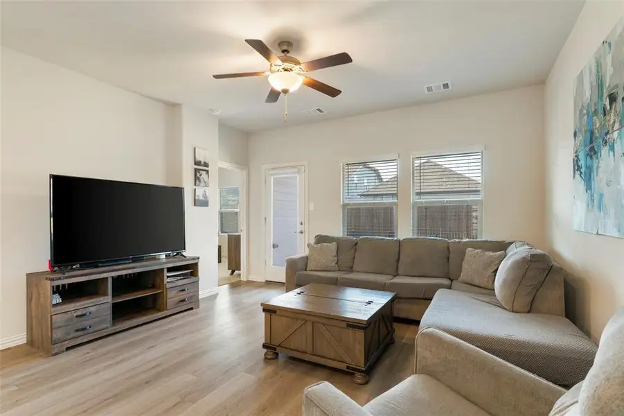 Furnished interior view inside a new home in Lakehaven - Spring Series, Farmersville (Image 6).