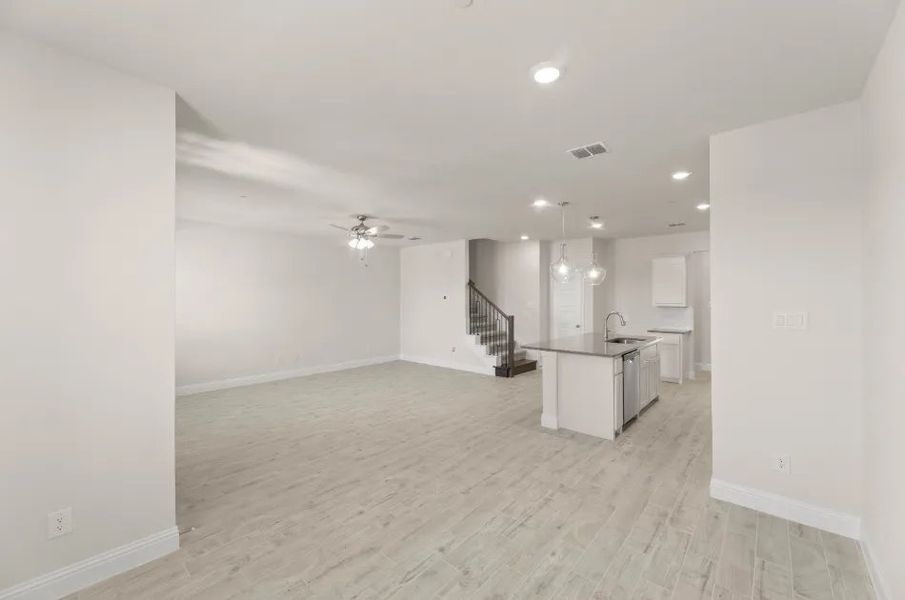 Front exterior of a new home in Timber Ridge, Corinth, TX, highlighting curb appeal (Image 12).