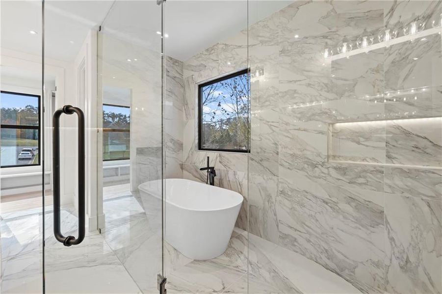 Furnished interior view inside a new home in , Milton (Image 6).