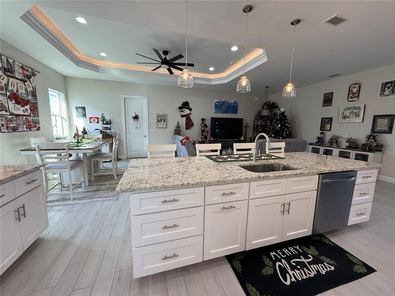 Furnished interior view inside a new home in , Polk City (Image 17).