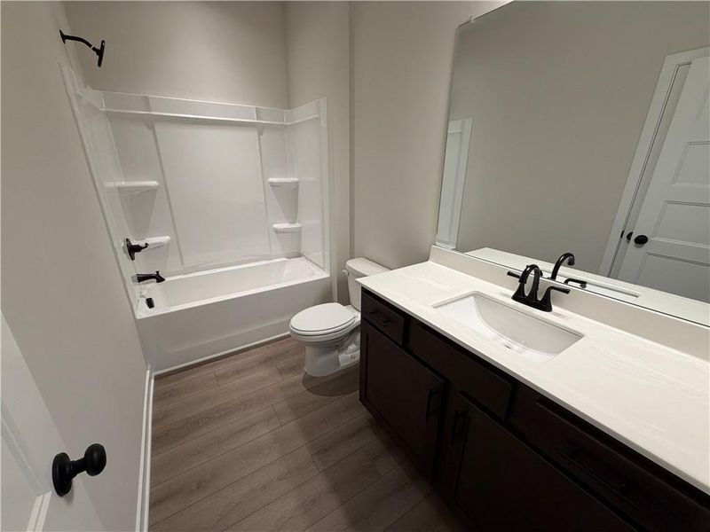 Furnished interior view inside a new home in Pinecrest Ridge, Dacula (Image 7).