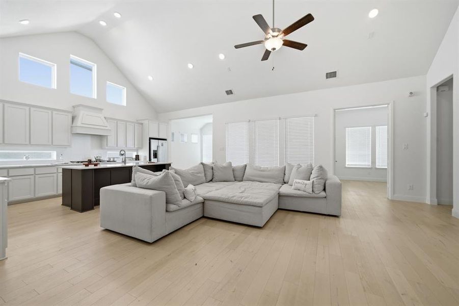 Furnished interior view inside a new home in Gideon Grove, Rockwall (Image 10). Furnished interior view inside a new home in Gideon Grove, Rockwall (Image 10).