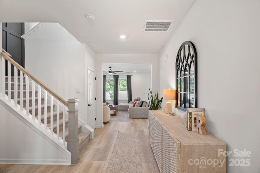 Furnished interior view inside a new home in , Huntersville (Image 6). Furnished interior view inside a new home in , Huntersville (Image 6).