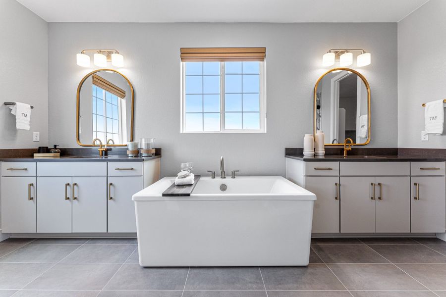 Representative furnished interior of a home built from the Vail by Taylor Morrison in Macanta Destination Collection, Castle Rock (Image 6).