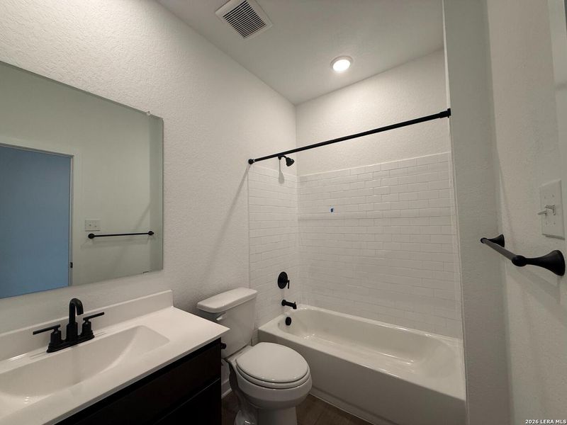 Furnished interior view inside a new home in The Wilder, Adkins (Image 6).