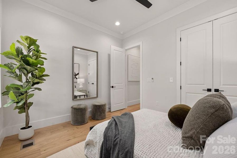 Main level guest bedroom.