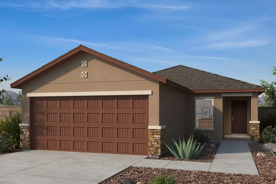 Exterior C with optional stone
