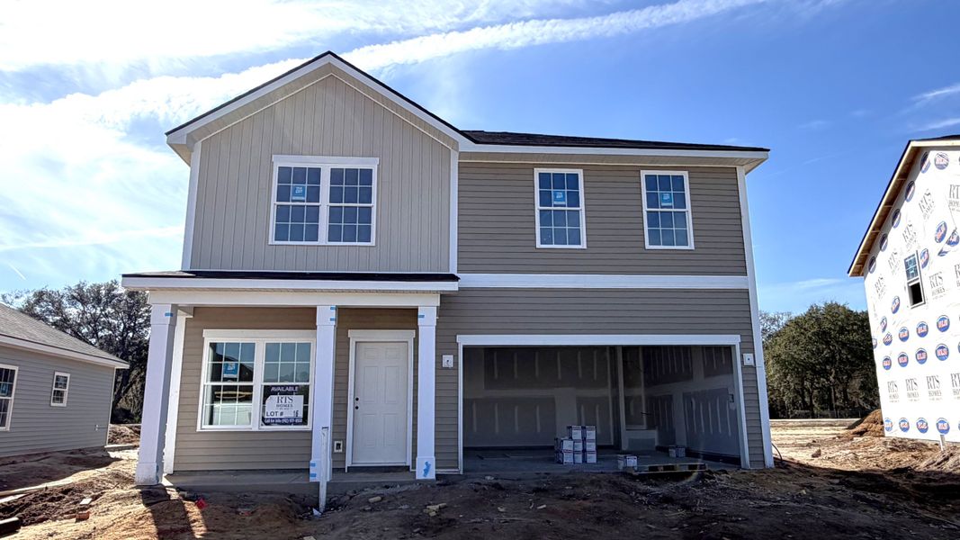 In-progress construction of a new home in Grand Reserve, Hinesville, GA (Image 5).