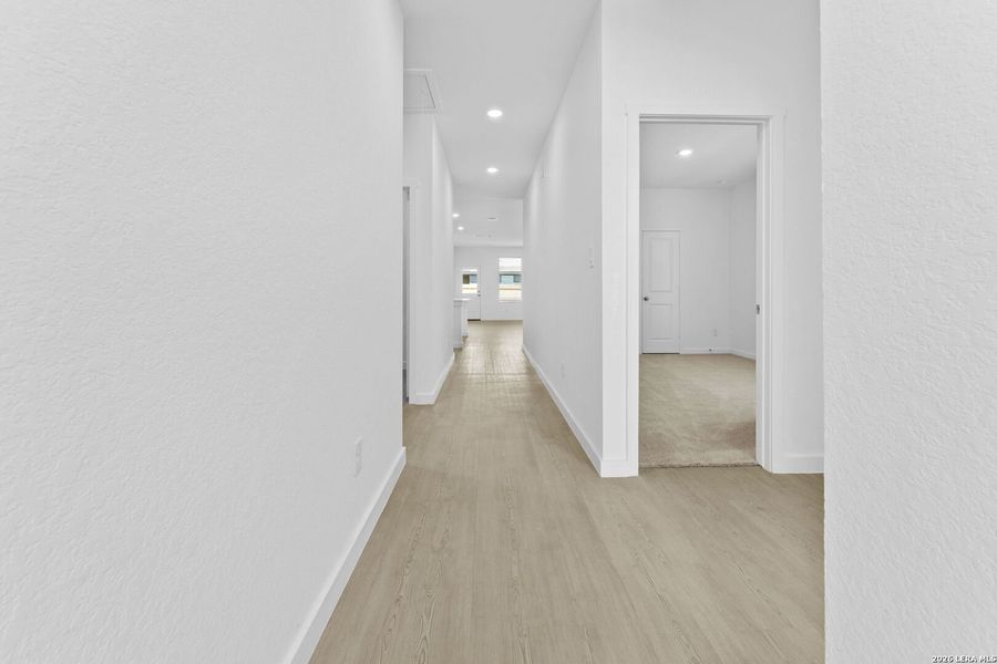 Spacious, unfurnished interior of a new home in Hightop Ridge, Converse (Image 15).