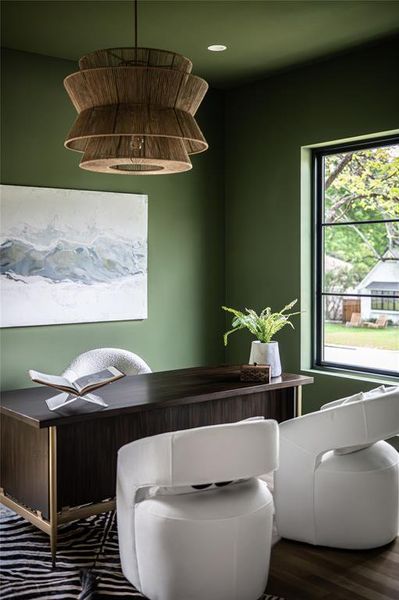 Furnished interior view inside a new home in , Dallas (Image 10).