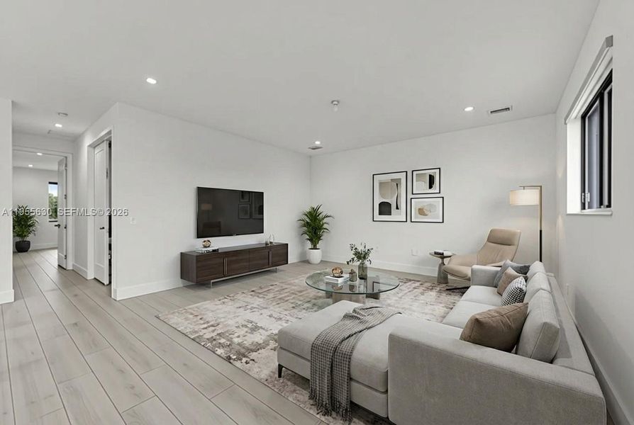 Furnished interior view inside a new home in , Southwest Ranches (Image 9).