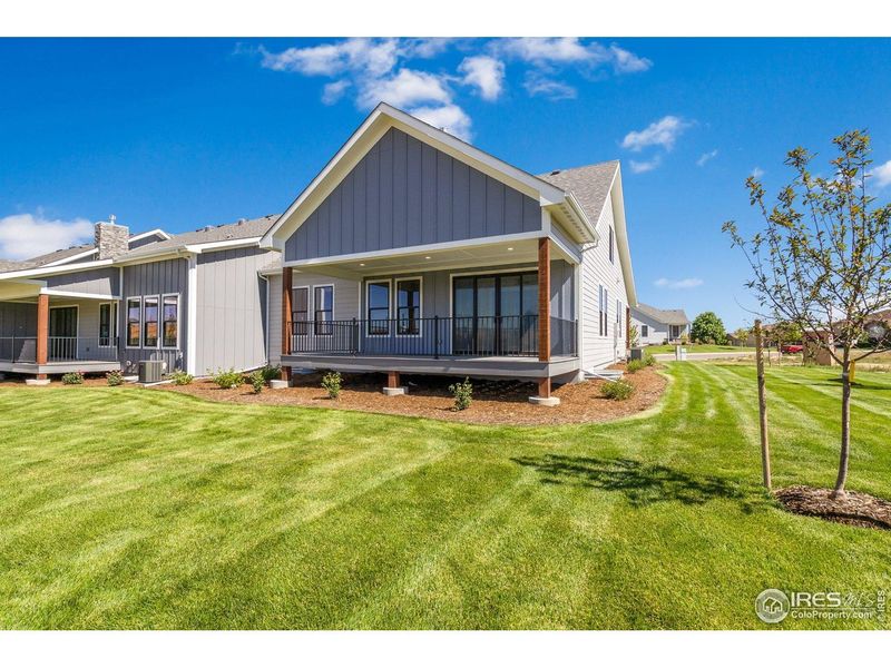 Exterior details and patio area of a home in , Greeley (Image 3).
