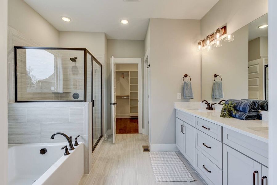 Furnished interior view inside a new home in Watermill, Lebanon (Image 19).