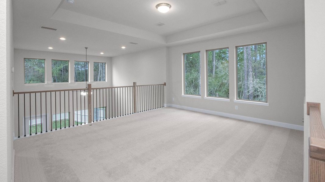 Spacious, unfurnished interior of a new home in Audubon Park 45', Magnolia (Image 7).