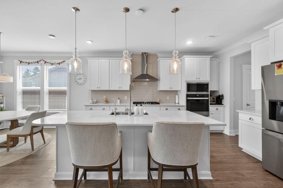Furnished interior view inside a new home in , Summerville (Image 5).