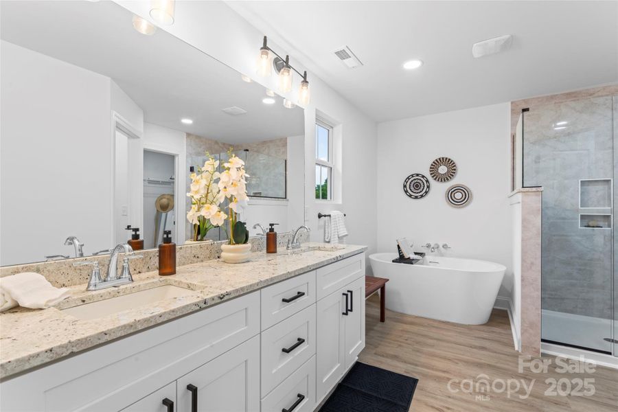 Furnished interior view inside a new home in , Harrisburg (Image 31). Furnished interior view inside a new home in , Harrisburg (Image 31).