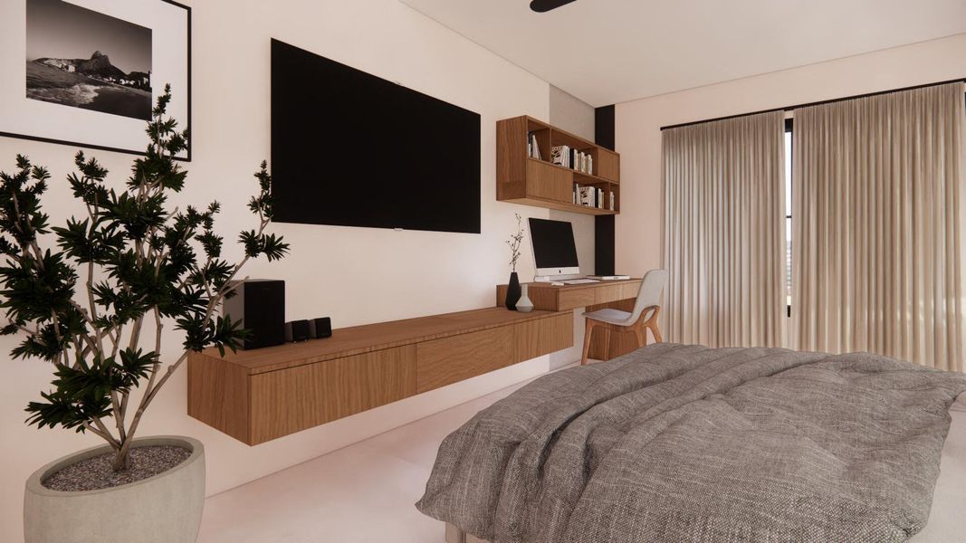 Furnished interior view inside a new home in , Boca Raton (Image 12). Furnished interior view inside a new home in , Boca Raton (Image 12).