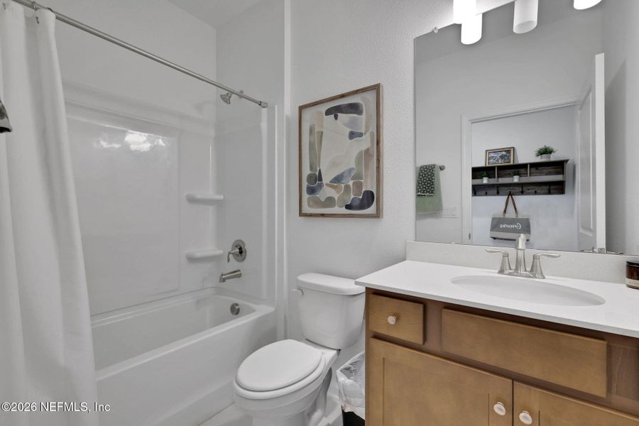 Furnished interior view inside a new home in Diamond Springs, Jacksonville (Image 11).