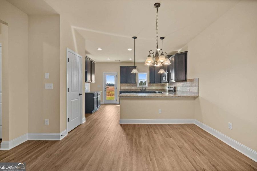 Spacious, unfurnished interior of a new home in Garden Walk, Jackson (Image 16).