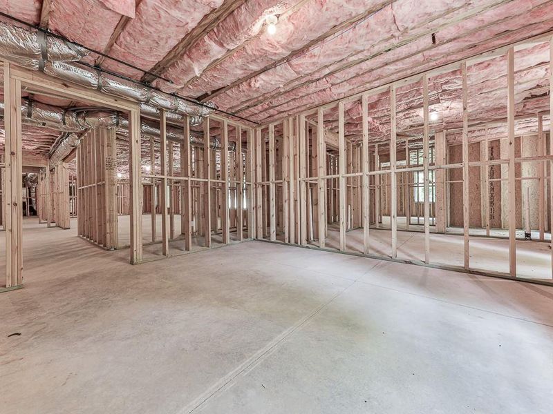 In-progress construction of a new home in , Ball Ground, GA (Image 83).