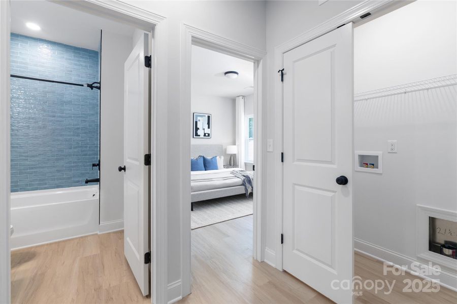 Furnished interior view inside a new home in , Charlotte (Image 7).