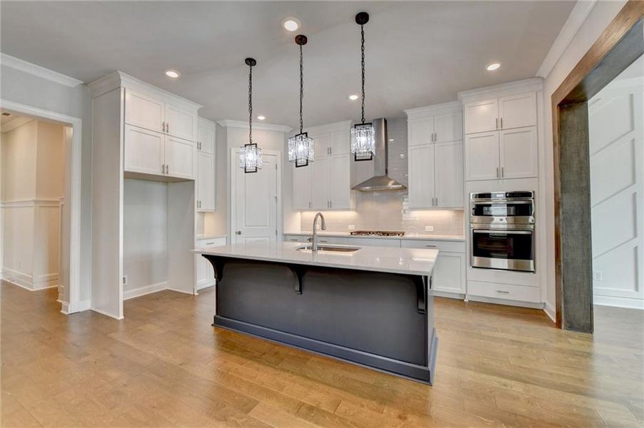 Furnished interior view inside a new home in , Buford (Image 5).