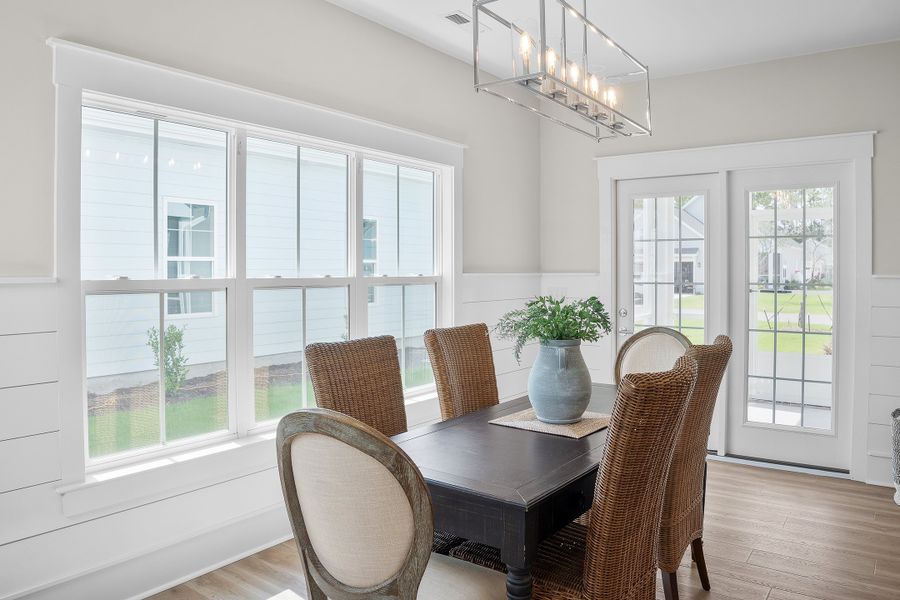 Furnished interior view inside a new home in Osprey Landing, Southport (Image 13).