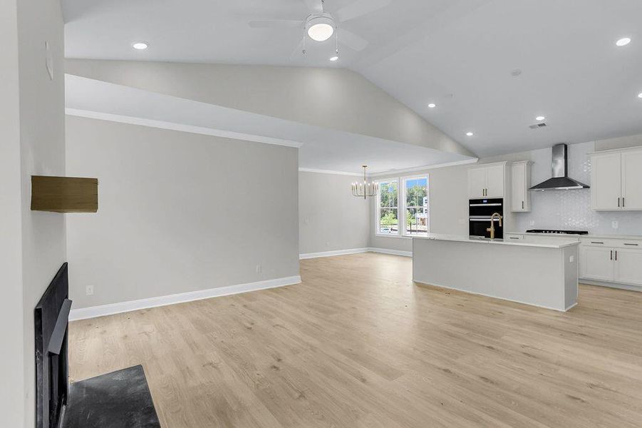 Spacious, unfurnished interior of a new home in Heron Preserve, Hanahan (Image 35). Spacious, unfurnished interior of a new home in Heron Preserve, Hanahan (Image 35).