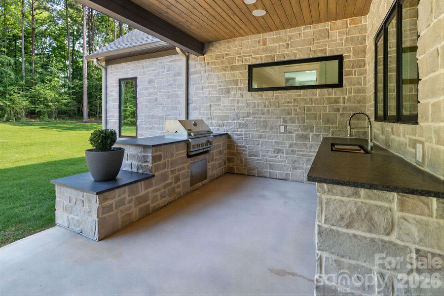 Exterior details and patio area of a home in , Rock Hill (Image 34).