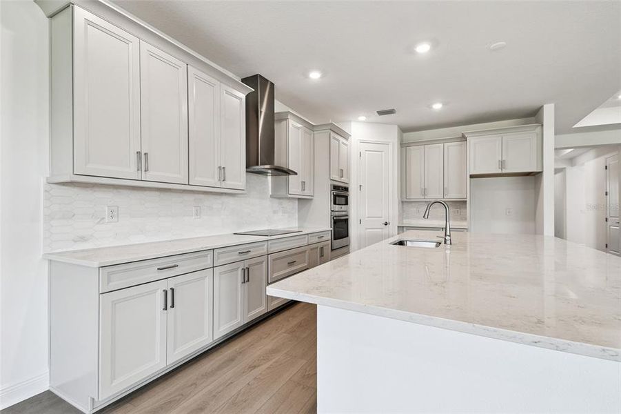 Furnished interior view inside a new home in Creeks Edge at Twin Rivers, Parrish (Image 15).