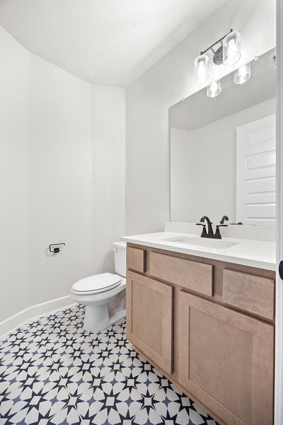 Furnished interior view inside a new home in Lakeside at Tessera - 50', Lago Vista (Image 10).